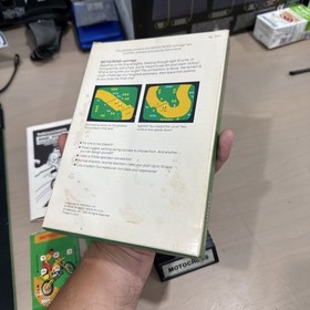 Intellivision Motocross Complete w/ Original Box Game Manual & Overlays CIB