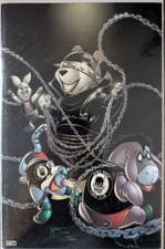 Do You Pooh Fiend Club Batman Who Laughs Homage Virgin comic cover