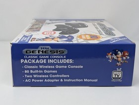 Sega Genesis Classic Game AtGames Console - Box Only No Console