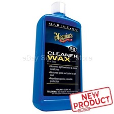 Meguiar's #50 Boat RV Cleaner Wax marine Liquid 32 oz Fiberglass Gel Coat Clean