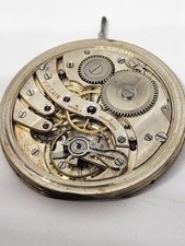 Vintage Art Deco Slim VULCAIN Cronometro Pocket Watch Movement
