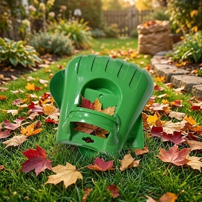 Leaf Scoop Gardening Leaf Rake Set for Lawn Clippings Debris Yard Garden