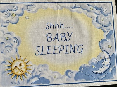 25x35 cm RJR Fabric Panel Kinderzimmer Geburt Baumwolle nähen Kinderstoff Neu