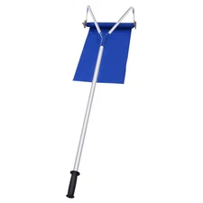 Lightweight Roof Rake Snow Removal Tool 20FT Adjustable Telescoping Handle New