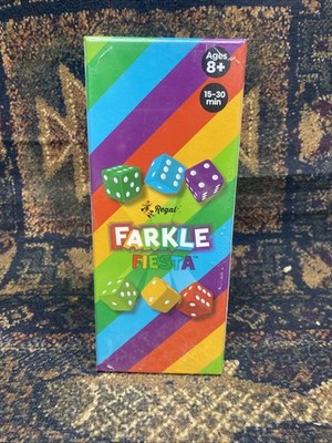Farkle Fiesta Classic Dice Game - New/Sealed - Regal Games 2022 316