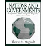 NATIONS AND GOVERNMENTS: COMPARATIVE POLITICS IN REGIONAL By Thomas M. Magstadt