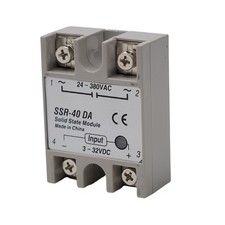 Solid State Relay Module 3-32V DC To 24-380V AC 40A Adapter Industrial