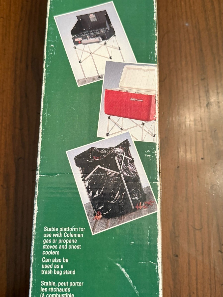 Vintage Coleman 596-700T Multi-Use Aluminum Folding High Stand