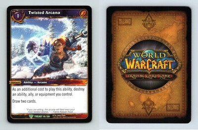 Twisted Arcana #53/220 - Twilight Of The Dragons Uncommon Warcraft 2011 TCG Card