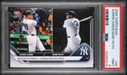 AARON JUDGE & BABE RUTH * PSA 9 * 2025 TOPPS NOW * 1000 GAME HR MARK *  CARD #40
