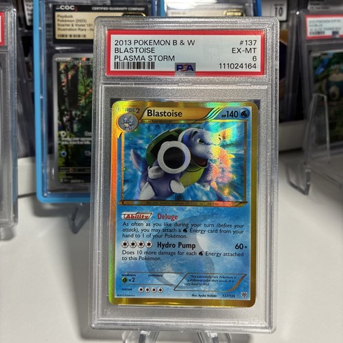 Blastoise graded PSA 6 for sale on eBay