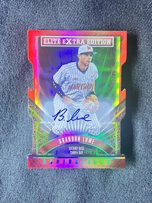 BRANDON LOWE 2015 PANINI ELITE EXTRA EDITION ASPIRATION SP #42/100 Auto Rookie!