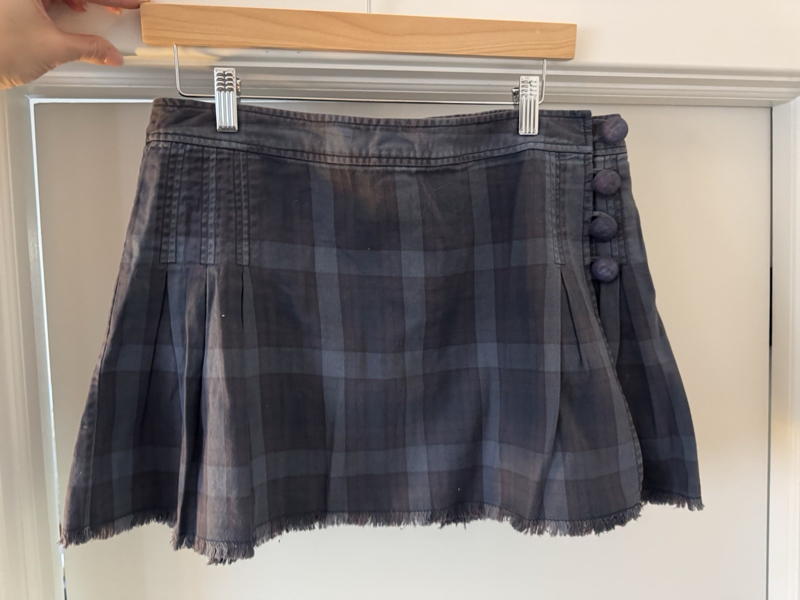 Marc Jacobs Plaid Miniskirt, Pleated, New With Tag, Size 10