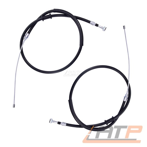 2X Handbremsseil Hinten FÜR Citroen Jumper Fiat Ducato Opel Movano Peugeot Boxer-image