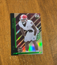 Kimani Vidal 2024 Leaf Pro Set Pure Green Spectrum Holo Rookie Chargers /25 RC