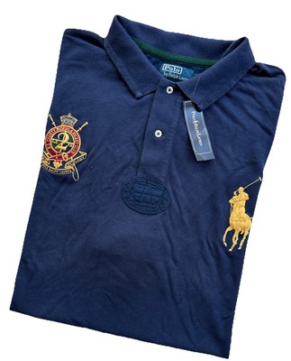 Polo Ralph Lauren Shirt R.L County Riders & Jockey Club Big Pony 4XLT MSRP:$135