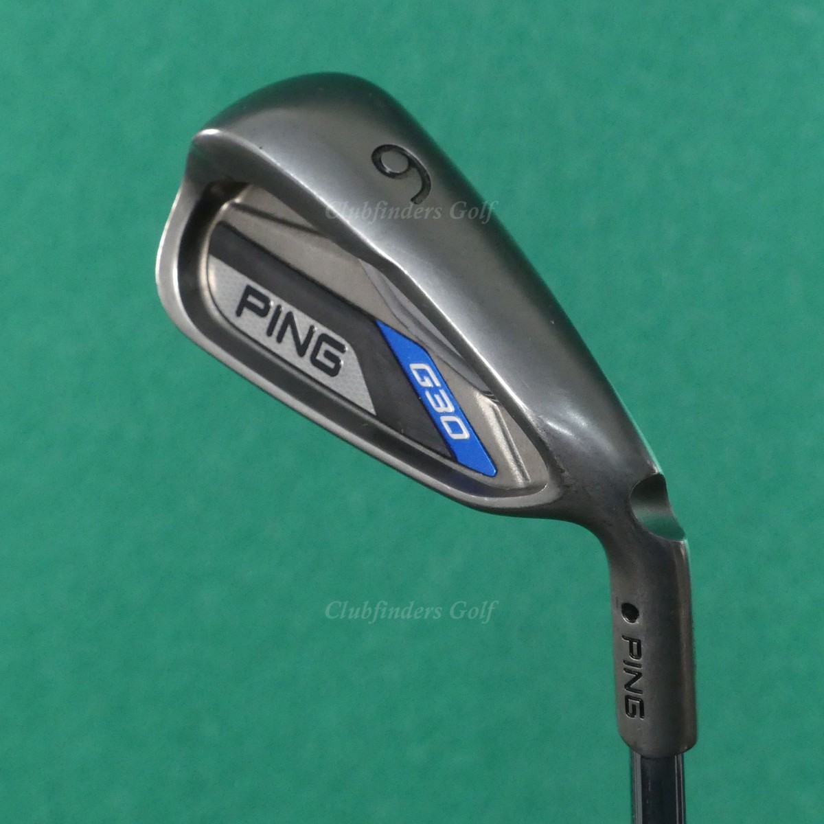 Ping G30 Black Dot Single 6 Iron CFS Distance Steel Stiff | eBay