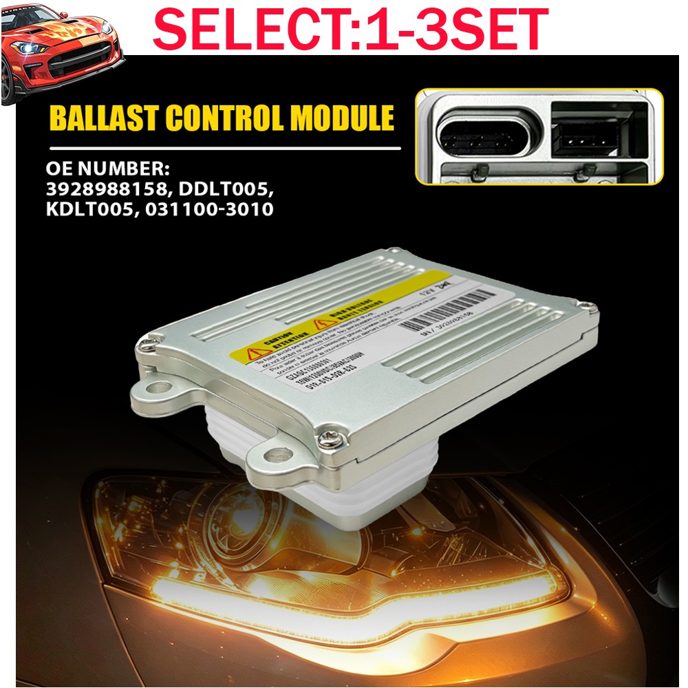 Aston Martin DB9 2010-2012 Headlight control modules 3 pcs P/N 93235016