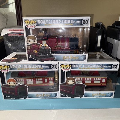 HARRY POTTER Movie Hogwarts Express FUNKO POP RIDEZ TRAIN SET #20