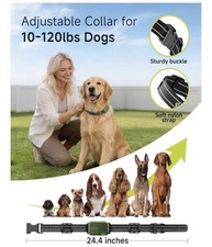 Remote Dog Training Collar with Remote, Vibration Control Method, Green