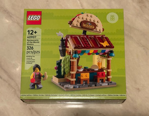LEGO 40907 Restaurants of the World Mexico Taqueria New Sealed Limited Edition