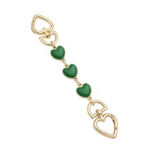 Heart Purse Extender Chain Bag Strap Extender for Crossbody Bag Replacement C...