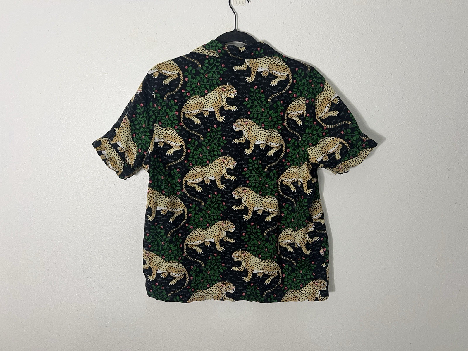 Printfresh Bagheera Leopard Print Short Sleeve Or… - image 7