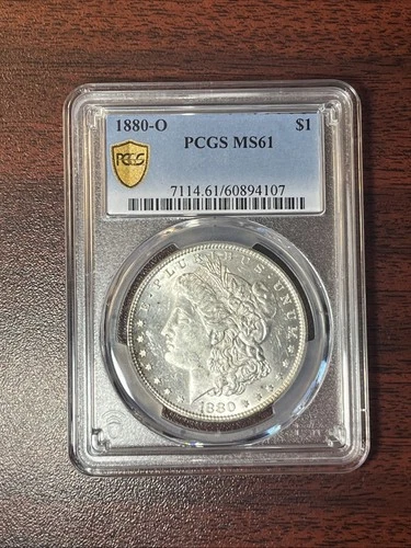 1880-O Morgan Dollar PCGS MS-61