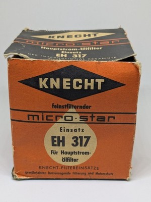 Knecht Micro-star EH 317 Oil Filter New Old Stock Genuine OEM
