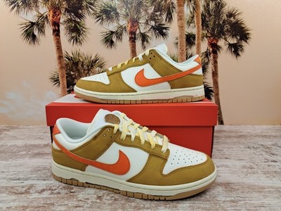 Nike Dunk Retro Low Sail Coconut Milk Wheat Orange HM3729-181 Men's Size 9.5 NEW