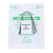 1×Dental Orthodontic Lingual Heat Thermal Activated Round Arch Wires 016 Lower