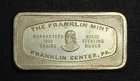 The Marine Banks , Wisconsin 2.1 Troy oz. - .925 Silver-Franklin Mint