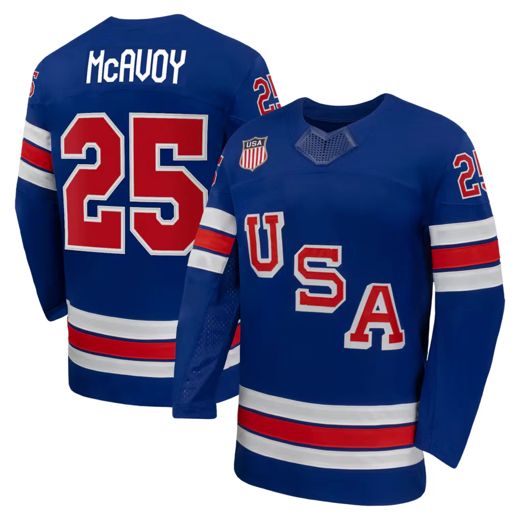 Men's Royal 2026 Home Sewn Hockey Jersey