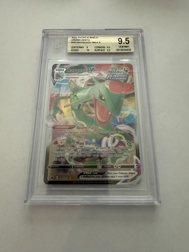 Rayquaza VMAX graded BGS 9.5 for sale on eBay