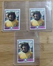 1982 Monty Gum FIFA World Cup Zico #129 Brazil Lot Of 3