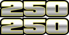 250 Decals Stickers Yellow Trailblazer Quad Runner Sport 4x4 Atv Graphics 250r 250 Decals Stickers Yellow Trailblazer Quad Runner Sport 4x4 Atv Graphics 250r
