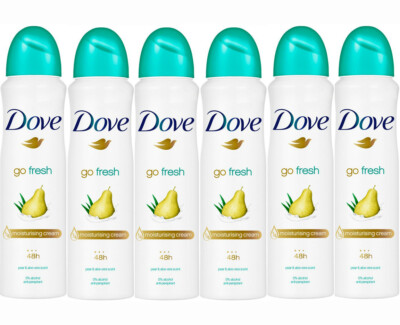 Dove Invisible Dry Deo-Spray 150 Ml – Mit Birne & Aloe, 48h Schutz, Ohne Weiße Rückstände