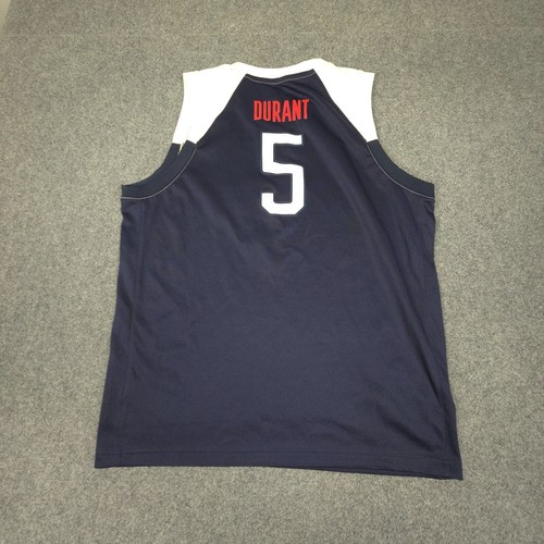 USA Jersey Kid XLARGE Blue kevin durant Swingman Basketball nike Singlet Size XL - 第 6/10 張圖片
