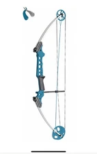 Custom Built Teal Left hand Draw Genesis Gen X Bow