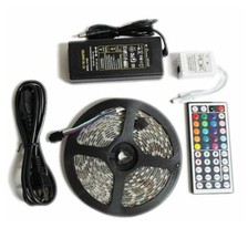 Bright 12v 5m 16.4ft 3528 5050 Rgb Smd 300 Led Flexible Strip Light 3m Tape Us
