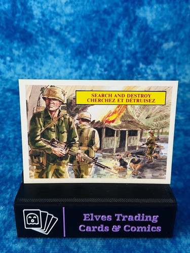 Vietnam Fact Cards SINGLE Non-Sport Trading card by Dart FlipCards 1988 - Picture 61 of 128