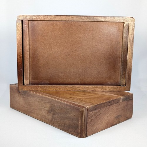 Urban Outfitters Wall Hanging Nightstand Shelf with Drawer Wood Brown - Picture 4 of 6