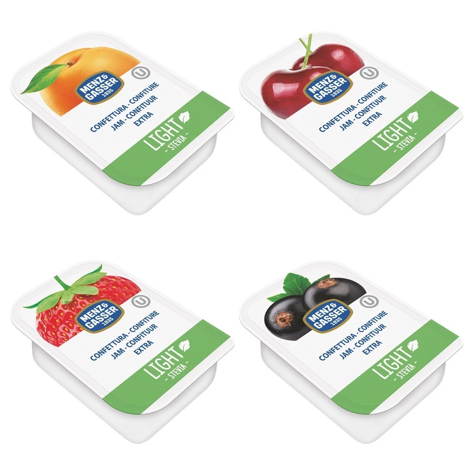 CONFETTURA ASSORTITA LIGHT STEVIA COLAZIONE MONOPORZIONE Menz & Gasser-0675