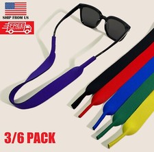 6/3  Sunglasses Neck Cord Strap Sports Eyeglass Glasses String Lanyard Holder US