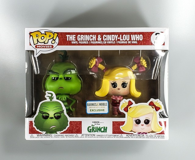 Funko Pop Movies The Grinch Cindy Lou Who 2 Pack Barnes And
