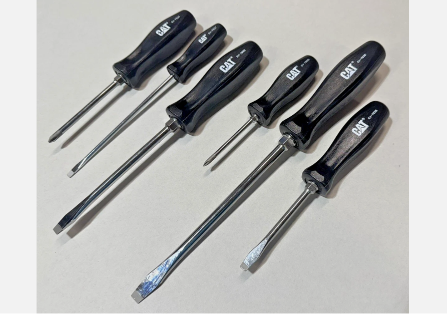 CAT Caterpillar 162-7804 6pc Screwdriver Set By Snap-On USA | eBay