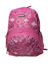 Hi Tec Ladies Cloud Print Backpack Rucksack School Gym College Work Travel New