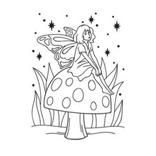  234 Darice Embossing Folder Essentials " FAIRY "  30008397