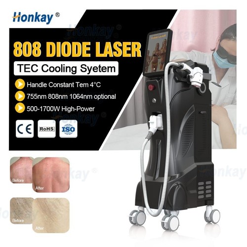 808NM Customized Laser Hair Removal Machine Painless And Permanent Hair