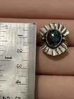 Artist Stamped Natural Turquoise Silver Ring bought from Bisbee AZ Sz 6  — photo 6